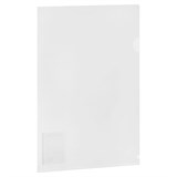 {{photo.Alt || photo.Description || 'Папка-уголок жесткая А4 BRAUBERG UNIVERSAL, прозрачная, 0,18 мм, 273054'}}