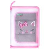 {{photo.Alt || photo.Description || 'Папка для труда на молнии BRAUBERG KIDS А4, 1 отделение, прозрачная, органайзер, &quot;Tiny cutie&quot;, 273397'}}