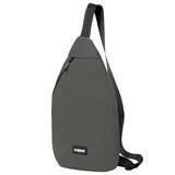 {{photo.Alt || photo.Description || 'Рюкзак однолямочный HEIKKI SMOOTH (ХЕЙКИ), 2 отделения, хаки, 35x20x8 см, 273920'}}