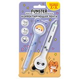 {{productViewItem.photos[photoViewList.activeNavIndex].Alt || productViewItem.photos[photoViewList.activeNavIndex].Description || 'Корректирующая лента FUNSTER (ФАНСТЕР) &quot;Милые зверята&quot;, 5 мм x 6 м, КОМПЛЕКТ из 2 шт., на блистере, 273983'}}