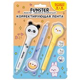 {{productViewItem.photos[photoViewList.activeNavIndex].Alt || productViewItem.photos[photoViewList.activeNavIndex].Description || 'Корректирующая лента FUNSTER (ФАНСТЕР) &quot;Милые зверята&quot;, 5 мм x 6 м, КОМПЛЕКТ из 3 шт., на блистере, 273984'}}