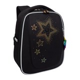 {{photo.Alt || photo.Description || 'Ранец GRIZZLY анатомическая спинка, с брелоком, для девочек, &quot;STARS&quot;, 36х29х18 см, RAf-592-4/3'}}