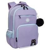 {{photo.Alt || photo.Description || 'Рюкзак GRIZZLY школьный, анатомическая спинка, 2 отделения, для девочек, &quot;CATCAO&quot;, лавандовый, 40х25х13 см, RG-564-2/3'}}