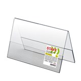 {{photo.Alt || photo.Description || 'Подставка настольная для презентаций 210х150 мм (домик), двусторонняя, ПЭТ, STAFF, 291390'}}