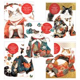 {{photo.Alt || photo.Description || 'Тетрадь А5 48 л., HATBER скоба, клетка, обложка картон, &quot;Мудрые котики&quot; (микс в спайке), 088362, 48Т5В1'}}