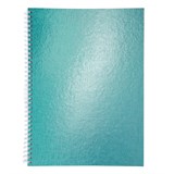 Тетрадь бумвинил А4 96 л., гребень, офсет №1, клетка, 