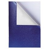 Тетрадь бумвинил А4 96 л., скоба, офсет №1, клетка, 