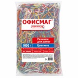 {{photo.Alt || photo.Description || 'Резинки банковские универсальные диаметром 60 мм, ОФИСМАГ 1000 г, цветные, натуральный каучук, 440090'}}