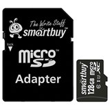 {{photo.Alt || photo.Description || 'Карта памяти micro SDXC, 128 GB, SMARTBUY, UHS-1 U1, 80 Мб/сек. (class 10), с адаптером, SB128GBSDCL1001'}}