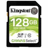 {{photo.Alt || photo.Description || 'Карта памяти SDXC 128 GB KINGSTON Canvas Select Plus UHS-I U1, 100 Мб/сек (class 10), SDS2/128GB'}}