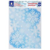 {{photo.Alt || photo.Description || 'Украшение для окон и стекла ЗОЛОТАЯ СКАЗКА &quot;Морозные узоры 4&quot;, 30х38 см, ПВХ, 591226'}}