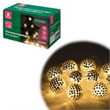 {{photo.Alt || photo.Description || 'Электрогирлянда-нить комнатная &quot;Диско-шары&quot;, 1,5 м,10 LED, тёплый белый, батарейки, ЗОЛОТАЯ СКАЗКА, 591731'}}