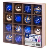 {{photo.Alt || photo.Description || 'Шары елочные 16 шт., 8 см, &quot;Blue&amp;Gold&quot;, пластик, золото/синий, ЗОЛОТАЯ СКАЗКА, 592454'}}