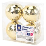 {{photo.Alt || photo.Description || 'Украшение ёлочное 4 шт., 6 см, &quot;Диско-шар&quot;, пластик, золотистый, ЗОЛОТАЯ СКАЗКА, 592484'}}