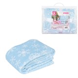 {{photo.Alt || photo.Description || 'Плед новогодний, 150х200 см, &quot;Снежинки&quot;, полиэстер, 210 г/м2, ЗОЛОТАЯ СКАЗКА, 592530'}}