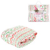 {{photo.Alt || photo.Description || 'Плед новогодний 200х220 см, &quot;Вязаный&quot;, полиэстер, 210 г/м2, ЗОЛОТАЯ СКАЗКА, 592533'}}