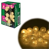 {{photo.Alt || photo.Description || 'Электрогирлянда-нить комнатная &quot;Шарики&quot; 1,8 м, 16 LED, бронза, тёплый белый, батарейки, ЗОЛОТАЯ СКАЗКА, 592558'}}