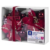 {{photo.Alt || photo.Description || 'Шары елочные НАБОР 54 предмета &quot;Burgundy Style&quot;, пластик, бордо, ЗОЛОТАЯ СКАЗКА, 592591'}}