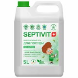 {{photo.Alt || photo.Description || 'Средство для мытья посуды гипоаллергенное 5 л, SEPTIVIT &quot;Без запаха&quot;, биоразлагаемый'}}