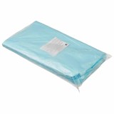 Простыни одноразовые ГЕКСА нестерильные, комплект 20 шт. 70х80 см, спанбонд ламинированный 40 г/м2, голубые 630137