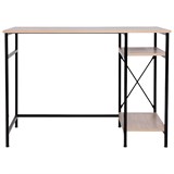 {{photo.Alt || photo.Description || 'Стол BRABIX &quot;SMART CD-018&quot;, 1100х600х765 мм, ЛОФТ, 2 полки, металл/ЛДСП ясень шимо светлый, каркас черный, 641945'}}