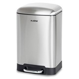 {{photo.Alt || photo.Description || 'Ведро мусорное с педалью 6 л, крышка с доводчиком, стальное, БЕЗ ОТПЕЧАТКОВ, LAIMA ULTRA, 701567'}}