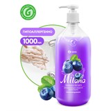 {{photo.Alt || photo.Description || 'Мыло-крем жидкое 1 л GRASS MILANA "Черника в йогурте", дозатор, 126301'}}