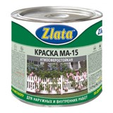 Краска МА-15 "Zlata"  красная  5,5 кг. MA-15-Z-5,5-Красный