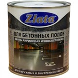 Эмаль для бетонных полов "Zlata" Коричневая  3 кг. EBP-Z-3-Коричневый