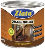 Эмаль ПФ-266  "Zlata" золотисто-коричневая 20 кг. PF-266-20-Золотисто-коричневый