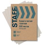 {{photo.Alt || photo.Description || 'Бумага писчая газетная А4, 43-47 г/м2, 500 листов, STAFF, 115342'}}