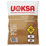 {{photo.Alt || photo.Description || 'Реагент противогололёдный, песко-соляная смесь, 20 кг UOKSA Пескосоль, мешок'}}