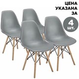 {{photo.Alt || photo.Description || 'Стулья BRABIX Eames CF-010, КОМПЛЕКТ 4 шт., пластик серый, опоры дерево/металл, 532632'}}