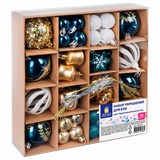 {{photo.Alt || photo.Description || 'Шары ёлочные НАБОР 56 предметов, Magic Box, бирюзовый/золото, пластик, ЗОЛОТАЯ СКАЗКА, 592174'}}