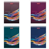 {{photo.Alt || photo.Description || 'Блокнот А5 146х205 мм, 60 л., гребень, картон, жесткая подложка, клетка, BRAUBERG, На волне успеха, 129813'}}