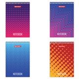 {{photo.Alt || photo.Description || 'Блокнот МАЛЫЙ ФОРМАТ А6 97х145 мм, 80 л., гребень, картон, клетка, BRAUBERG, Геометрия, 129834'}}