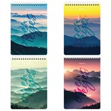 {{photo.Alt || photo.Description || 'Блокнот А5 (146х206 мм), 60 л., гребень, картон, клетка, BRAUBERG, Горы в облаках, 114361'}}