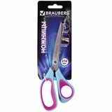 {{photo.Alt || photo.Description || 'Hoжницы 216 мм BRAUBERG «Extra 3D»,  ассиметричные, ребристые резиновые вставки, бирюзово-фиолетовые'}}