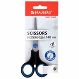 {{photo.Alt || photo.Description || 'Hoжницы BRAUBERG СОФТ Grip, 140 мм, черно-синие, резиновые вставки, 3-х сторонняя заточка, 230760'}}