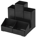 {{photo.Alt || photo.Description || 'Подставка-органайзер BRAUBERG-CONTRACT, 109х95х101,5 мм, 5 отделений, черная, 230893'}}