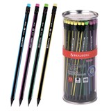 {{photo.Alt || photo.Description || 'Карандаш чернографитный BRAUBERG VIVID, 1 шт., HB, с ластиком, корпус ассорти, 181756'}}
