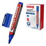 {{photo.Alt || photo.Description || 'Маркер перманентный ULTRA MARKER, СИНИЙ, 3,5 мм, с клипом, BRAUBERG, 152206'}}