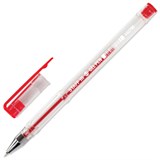 {{photo.Alt || photo.Description || 'Ручка гелевая STAFF "Basic" GP-789, КРАСНАЯ, корпус прозрачный, хромированные детали, узел 0,5 мм, 142790'}}