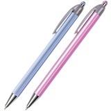 {{photo.Alt || photo.Description || 'Ручка шариковая автоматическая BRAUBERG Sakura, СИНЯЯ, корпус ассорти, узел 0,5 мм, линия письма 0,3 мм, 141287'}}