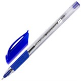 {{photo.Alt || photo.Description || 'Ручка шариковая масляная с грипом BRAUBERG Extra Glide GT, СИНЯЯ, трехгранная, узел 0,7 мм, линия письма 0,35 мм, 142681'}}