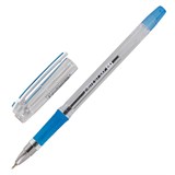 {{photo.Alt || photo.Description || 'Ручка шариковая масляная с грипом BRAUBERG i-Rite GT SKY, СИНЯЯ, голубые детали, узел 0,4 мм, 143299'}}