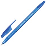 {{photo.Alt || photo.Description || 'Ручка шариковая BRAUBERG X-333, СИНЯЯ, корпус тонированный, узел 0,7 мм, линия письма 0,35 мм, 142828'}}