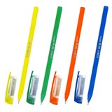 {{photo.Alt || photo.Description || 'Ручка шариковая масляная STAFF Basic "OBP-312", СИНЯЯ, корпус ассорти, узел 0,7 мм, линия письма 0,3'}}