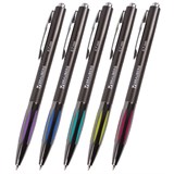 {{photo.Alt || photo.Description || 'Ручка шариковая автоматическая BRAUBERG Stripe, СИНЯЯ, корпус ассорти, узел 0,7 мм, линия письма 0,35 мм, 141876'}}