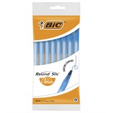 {{photo.Alt || photo.Description || 'Ручки шариковые BIC Round Stic, НАБОР 8 шт., СИНИЕ, узел 1 мм, линия письма 0,32 мм, пакет, 928497'}}